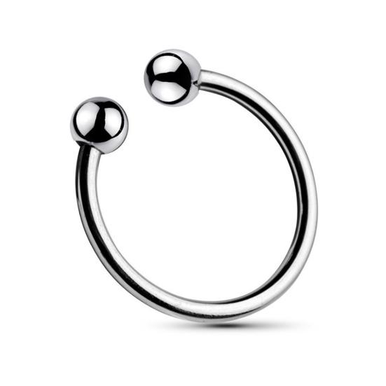 Vogue Stainless Open Cuff Penis Ring Anti Premature Ejaculation Delay Lock Cock Sex Toy