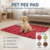 Hunde-Pinkelunterlage Wiederverwendbar Waschbar Hunde-Urinmatte Autositz Boden Sofa Wasserdicht Saugfähig Welpen Katze Training Windelmatte Haustierbedarf