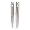 2PCS Silver Trumpet Wrench Metal Material Wind Instrument Repair Tool  For Trumpet