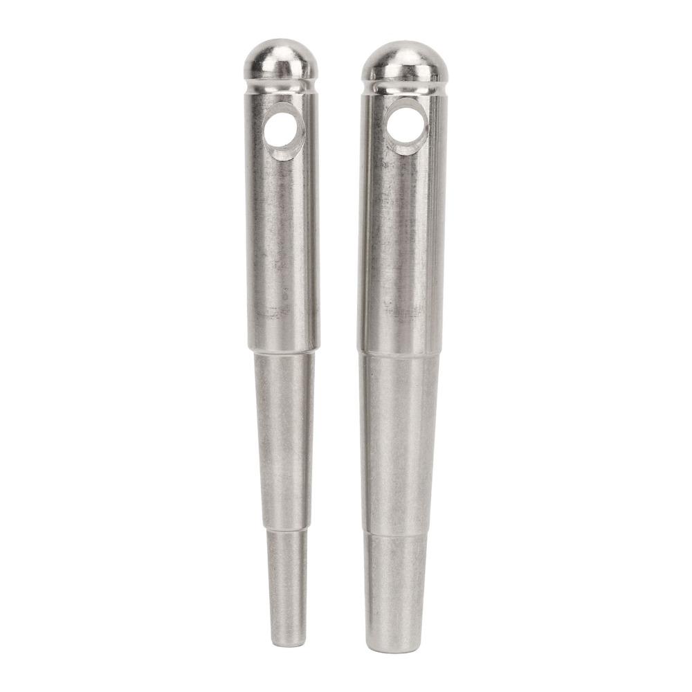 2PCS Silver Trumpet Wrench Metal Material Wind Instrument Repair Tool  For Trumpet
