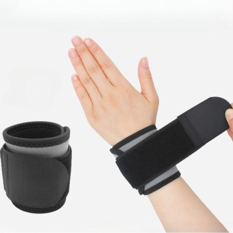 1pc Compression Wrist Support Wristband Unisex Women Men Gym Workout Wrist Protector Brace Adjustable Bandage Wrist Band Strap