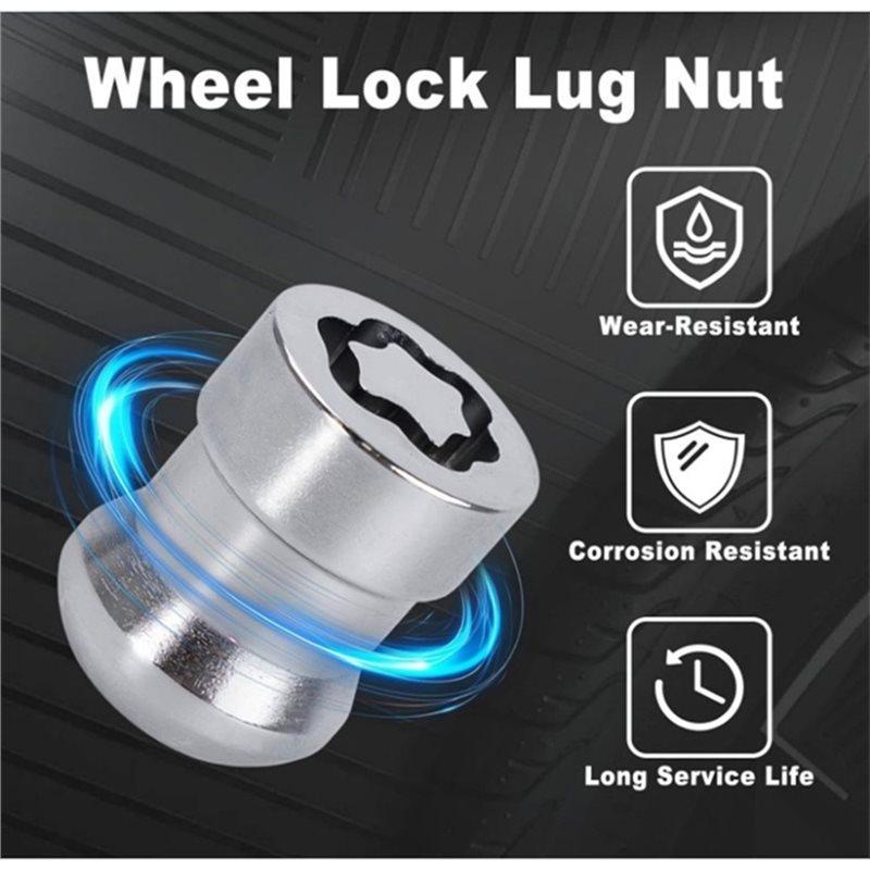 Wheel Lock Lugs& Lug Nut Set For Honda For Civic, Accord CR-V Replaces 08W42SCV100 08W42-SCV-101 08W42-SCV-102