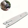 Portable 4/6/8 Inch Lithium Chain Saw Guide Plate Replacement - One Handed Operation Used for Yard Logging and Trimming