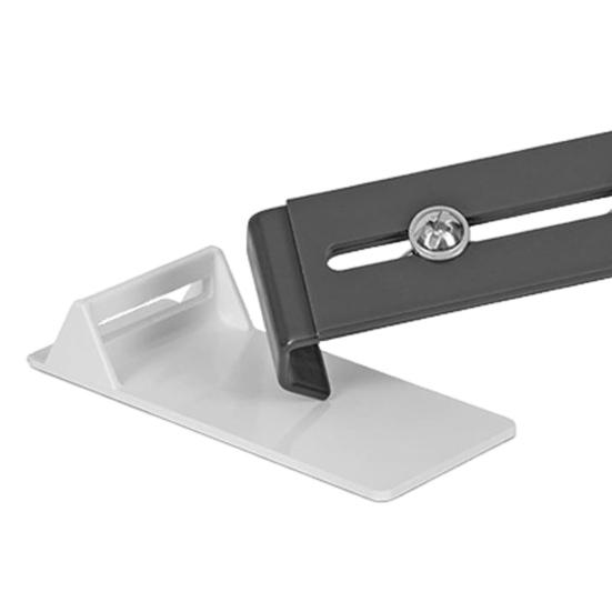 4 Pcs Window Box Brackets Heavy Duty Flower Box Brackets Adjustable Balcony Planter Holder for Deck Railing Balconies Window Box