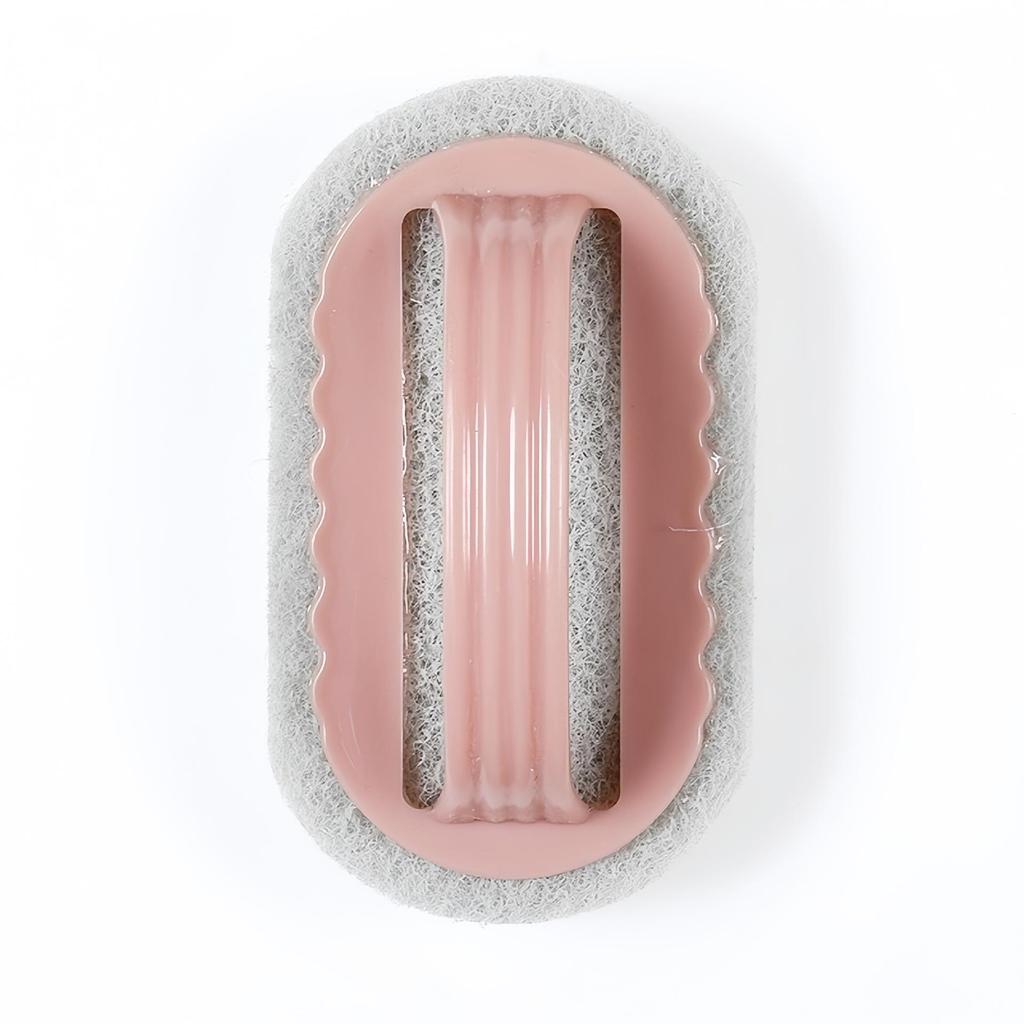 Bathroom & Kitchen Scouring Pad - Tile, Glass, Washbasin, Stove, and Pot Cleaning Brush for Stain Removal