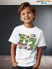Kids Clothes Carnival Festival Funny 67 Meme Print Short Sleeve Tees Boys Girls Party T-Shirt Casual Cartoon Children Clothing