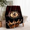 1pc Blanket - Chelsea FC logo Print Design, Lightweight Blanket for Sofa, Bed- Soft &Warm, Gift for All Seasons