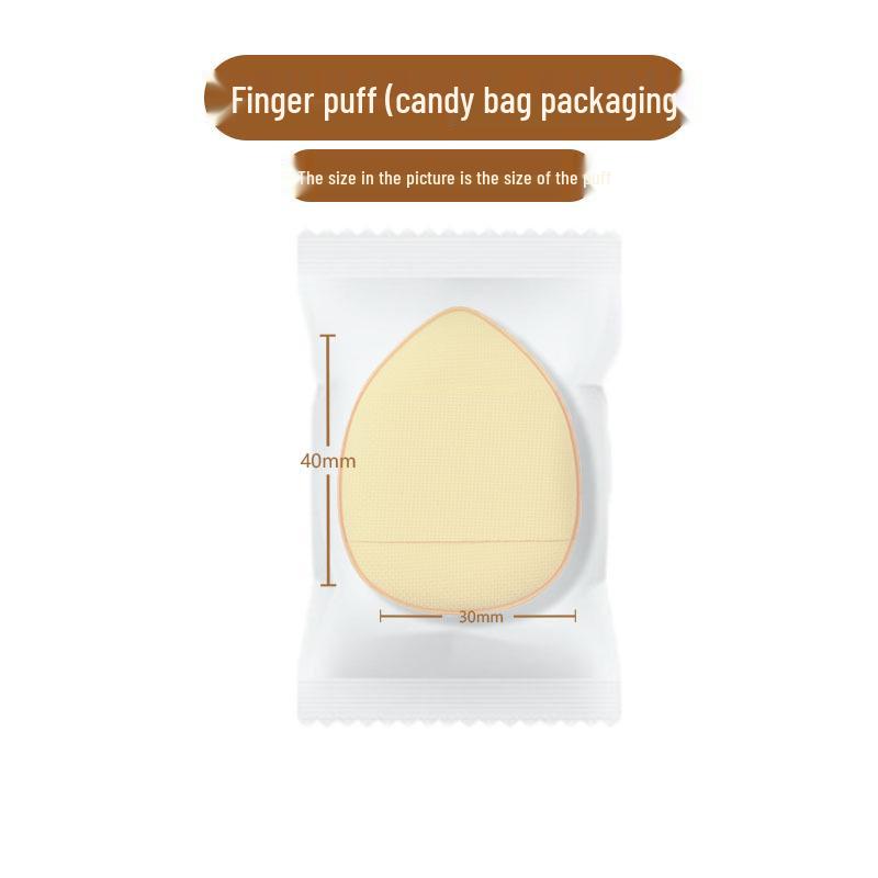 Mini Thumb Puff - Non-Absorbing Cushion Finger Sponge for Foundation and Concealer