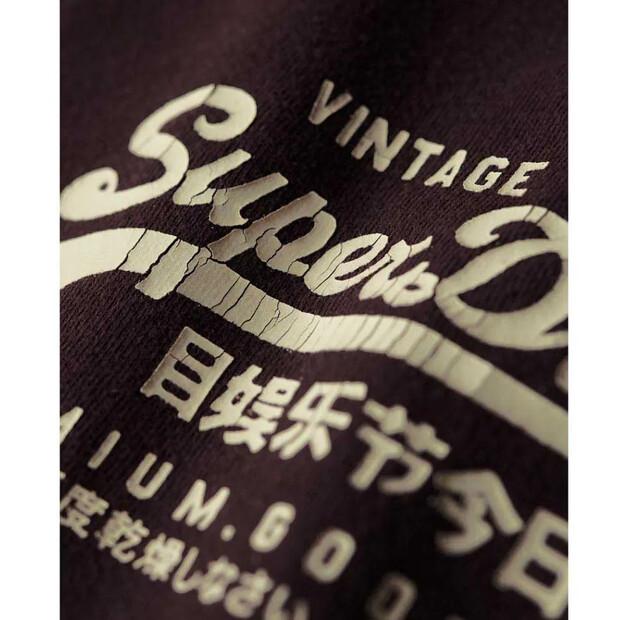 Superdry Classic Vl Graphic Half Zip Sweatshirt