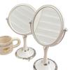 Double-Sided Magnifying Vanity Mirror with Storage for Makeup and Dressing Table