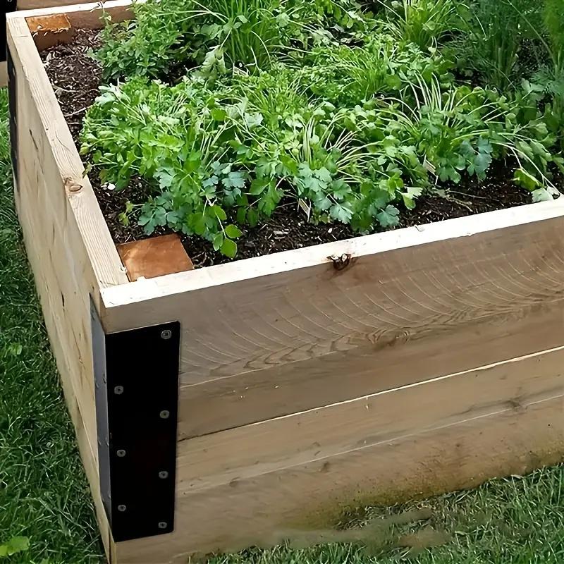 45pcs 160mm Large L-Shaped Corner Braces with 42 Screws - 90 Degree Heavy-Duty Bracket for Bed, Shelf, Fence Reinforcement