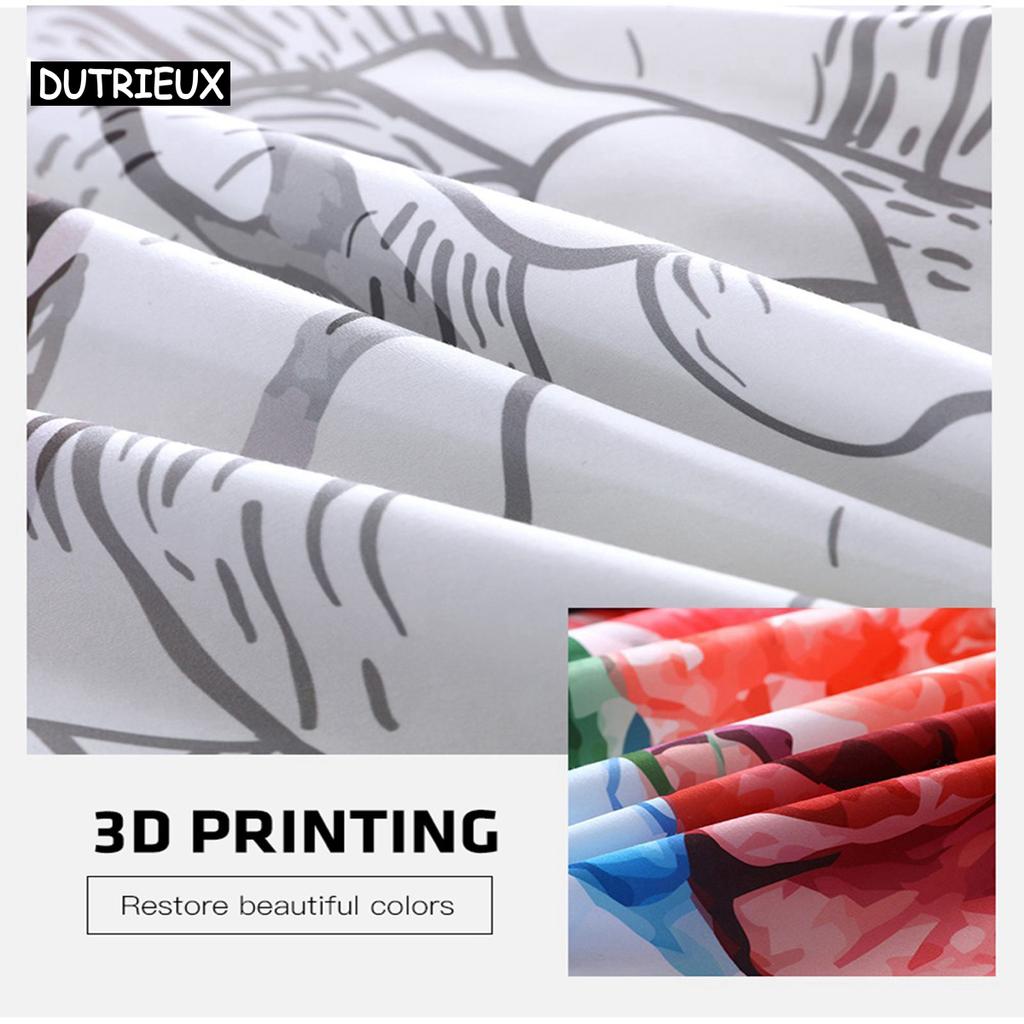 Nou cadou de Crăciun Fericit 3D Set de lenjerie de pat pentru Moș Crăciun Set de husă de pilota Queen Twin o singură dimensiune Față de pernă Textile de casă de lux