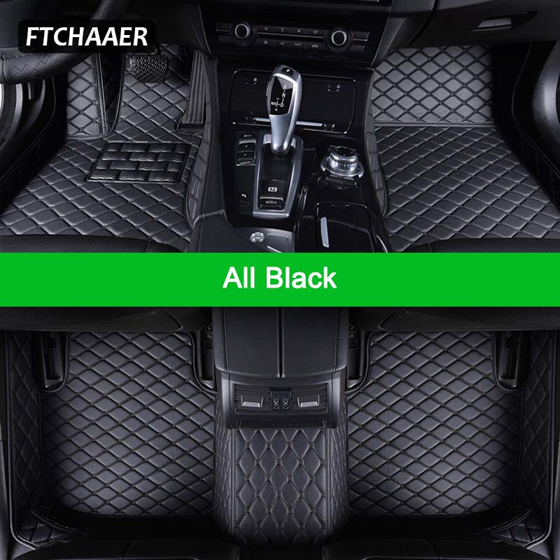 FTCHAAER Custom Car Floor Mats For BMW 3er E90 2005-2013 316-335 Auto Carpets Foot Coche Accessorie