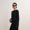 Less 2025 Autumn Round Neck Long Sleeve T-Shirt