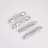LHD ! Outside Door Handle Bowl Frame Cover Trim For Kia Cerato Forte K3  - 2024 Carbon Fiber / Chrome Exterior Accessories