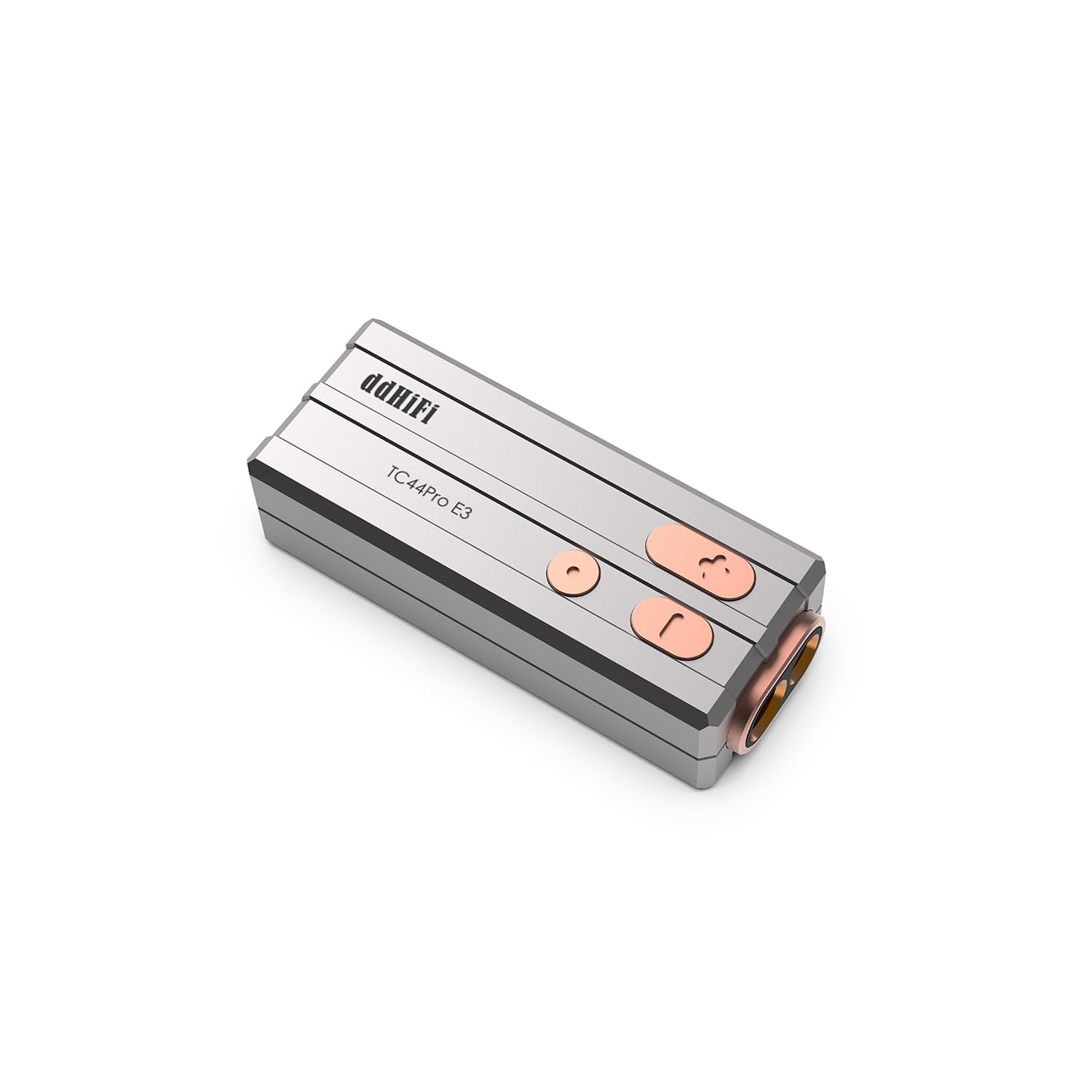 

DD ddHiFi TC44Pro E3 Hi-Res DAC/AMP Adapter with Dual CS43198 DACs, 3.5mm & 4.4mm Balanced Outputs, and Detachable USB-C Cable for Phone/PC