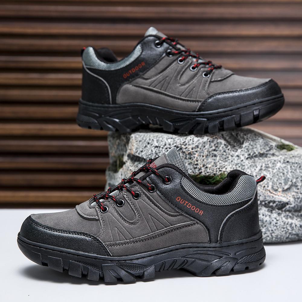 Cold Sticky Men's Shoes Leisure Travel Sports Shoes Hiking Outdoor Comfortable Hiking Shoes Waterproof Platform Tooling Shoes