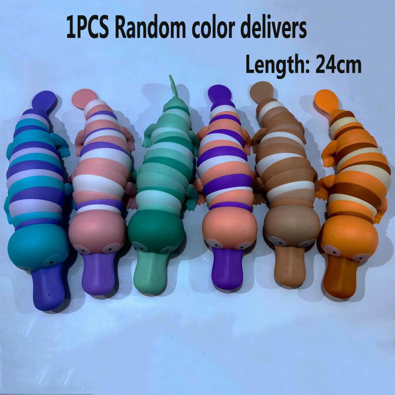 Alligator Caterpillar Unique Articulated Children'S Exploration Fun Toy 3D Sensory Fidget Toy Pressure Relief Anti-Anxiety Toy