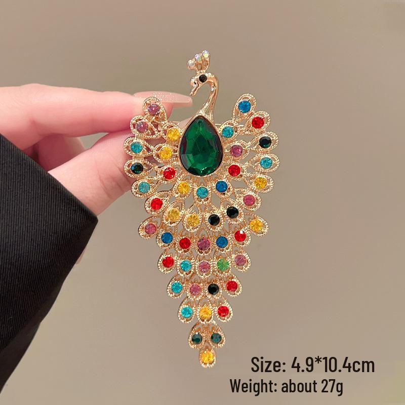 Exquisite Luxus Damen Brosche Anstecknadel Rotes Ahornblatt: High-End Begrüßungsaccessoire