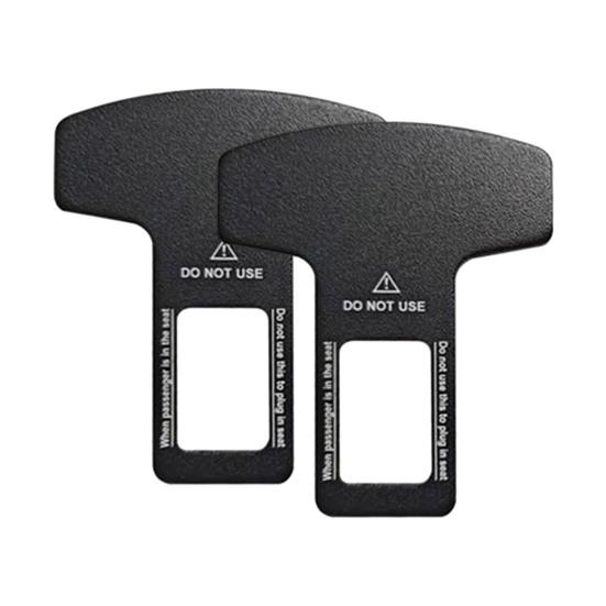 

2 шт. Запасні частини для пряжки ременя безпеки Стійкі до зносу Міцні Прості у використанні Дизайн зі стразами Автомобільні пряжки A