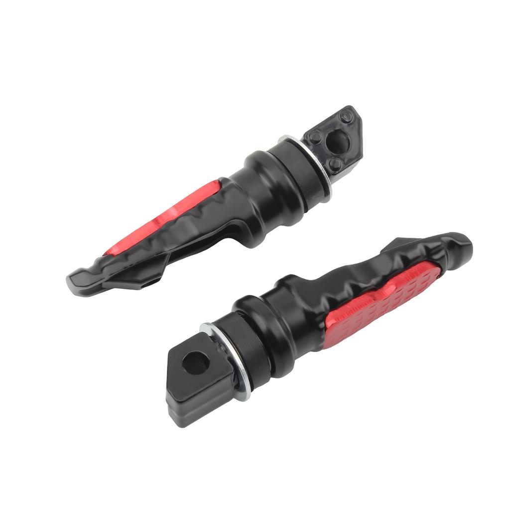 Motorcycle Color Foot Pedals Universal Antiskid Aluminum Alloy Back Pedal Motorbike Scooter Modification Accessories