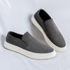 FashionNew High Quality Mens Suede Leather Loafers Luxury Handmade Slip On Casual Shoes For Men Driving Shoes Business Sneaker Moccasin
