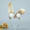 Plush Rabbit Ear Easter Headband Anime Maid Hairhoop Cosplay Costume Halloween Party Headdress Girl Comics Show Headwear