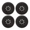4Pcs 1.9in 105mm RC Rubber Tires S Type Pattern Wear Resistant Replacement RC Hub Wheel Tires for Traxxas for Hsp