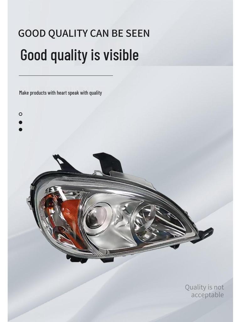 Compatible Front Headlight Lamp for Mercedes ML/GL Class W163 (1638204561/1638204661)