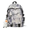 Schoolbag Trendy Versatile Student School Bag New Large Capacity Casual Backpack Harajuku Junior High School Student Backpack Female
