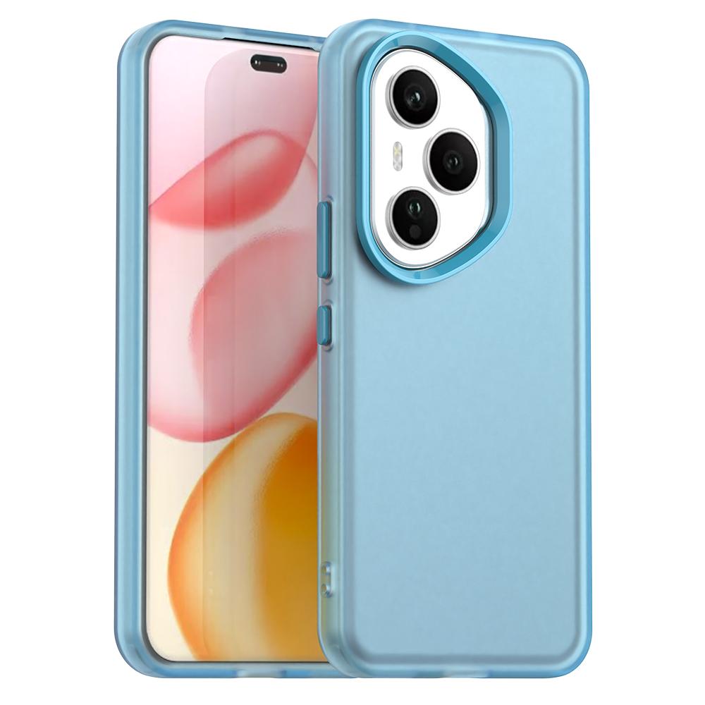 Custodia Trasparente Opaca Colore Caramella per Huawei Honor 400 X60 Magic 7 Pro Lite X9C Cover Posteriore Trasparente Antiurto Amica della Pelle