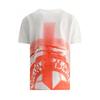 STONE ISLAND T-Shirt With Back Graphic Print Round Neck Short Sleeve Kids Tops White 781621055-V0001