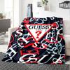 Exquisite G-GUESS thematisierte Decke, Warme Gemütlichkeit Sofa Couch Bett Decke Heimdekoration