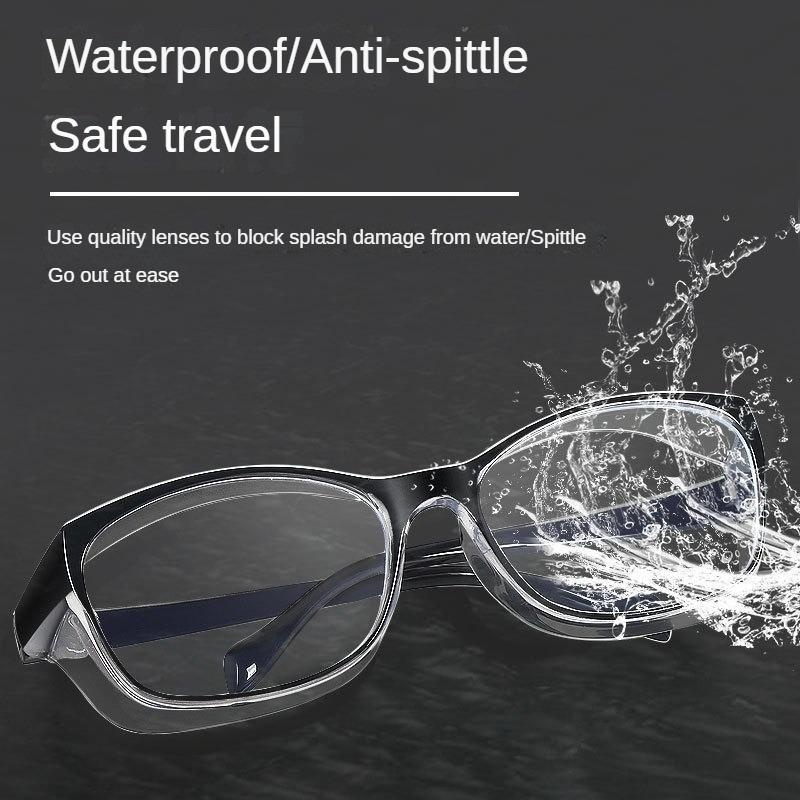 3PCS Gafas de Seguridad para el Trabajo Anti-Salpicaduras Viento Polvo Prueba Gafas Protectoras Montura para Lentes Ópticas Para Investigación Ciclismo Protector de Ojos