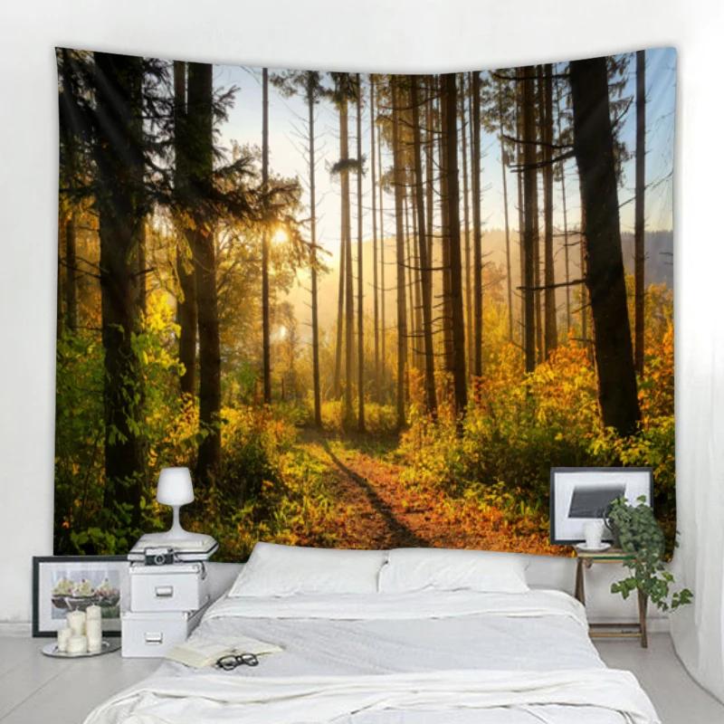 Главная Спальня Гостиная Украшения Гобелен Ар-деко Одеяло Штора 100x75cm — фото 5