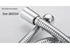 European & Japanese Style High-Pressure Shower Hose: 1.5-2m, Cold/Hot Water, Copper Cap, Stainless Steel, Double Buckle