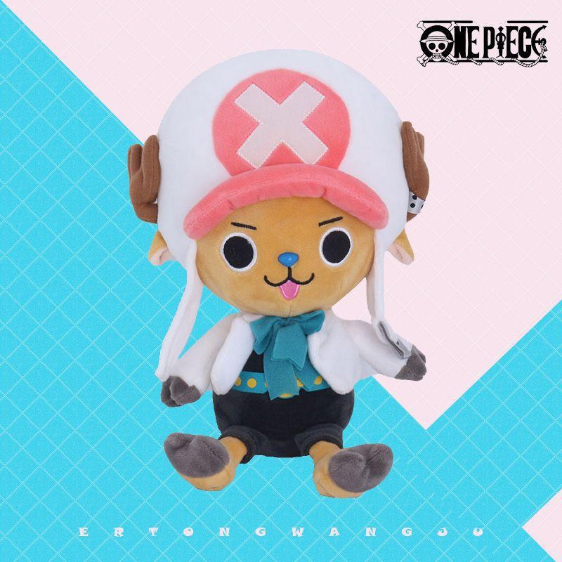 45cm One Piece Luffy Tony Chopper sawbones reindeer Stuffed Plush Toy Car Bed Sofa home decor Ornaments Pillow Doll Girl Gift