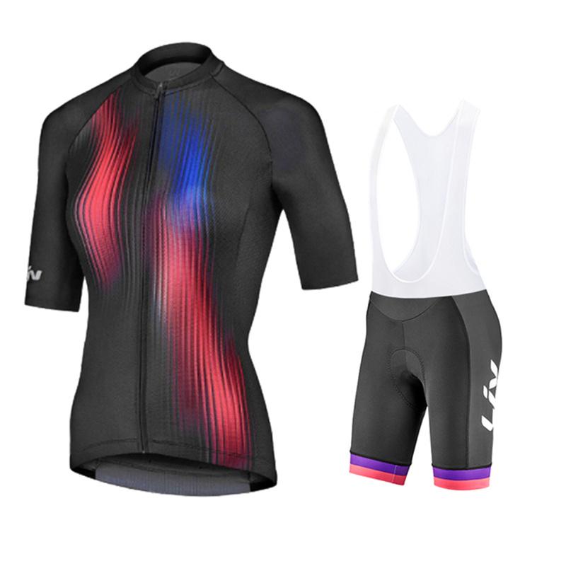 LIV 2026  Bicycle Clothing Cycling Set Cheap Wholesale Women Clothes Women's Clothing Sets Mountain Bike Jersey Woman Shorts