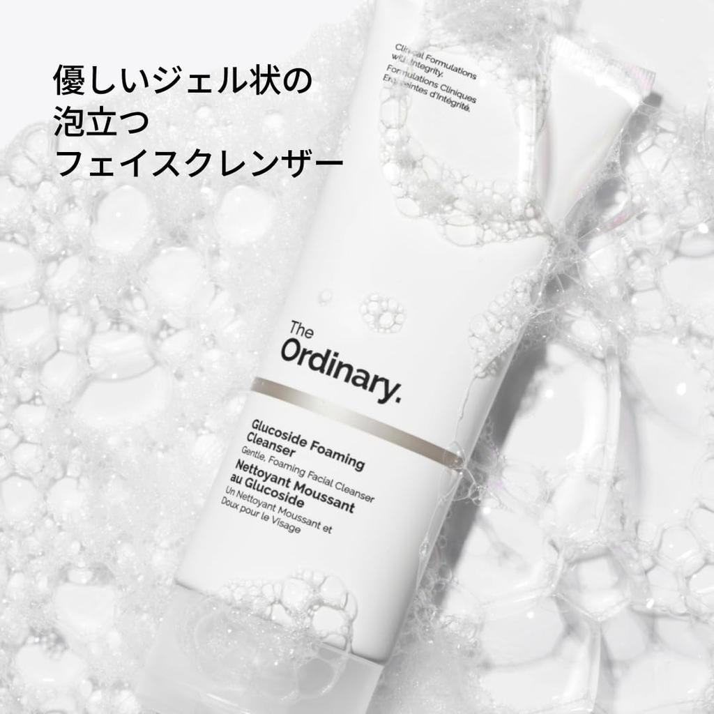 Cosmetics Award The Ordinary Glucoside Foaming Cleanser Foaming 150mL Face Cleanser Skin Care Cleansing Gel Pores Dry Moisturizing Sensitive Skin