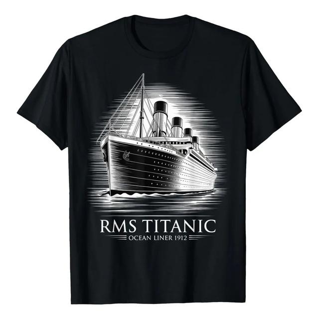 Camiseta Rms Titanic 1912 Maritime Legacy Artwork S