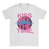 Unisex Unisex Harrys Kiss All The Time Album T Shirts Styles Pure Cotton Tops Vintage Short Sleeve Crewneck Tees Plus Size Tshirt