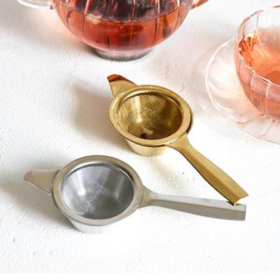 Reusable Fine With Handle Kongfu Teapot Infuser Filters Stainless Steel Tea Strainer Mesh Colander