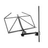 K&M Clamp-Type Music Stand Arm [11505], Black [Traditional and Trusted Made in Germany]