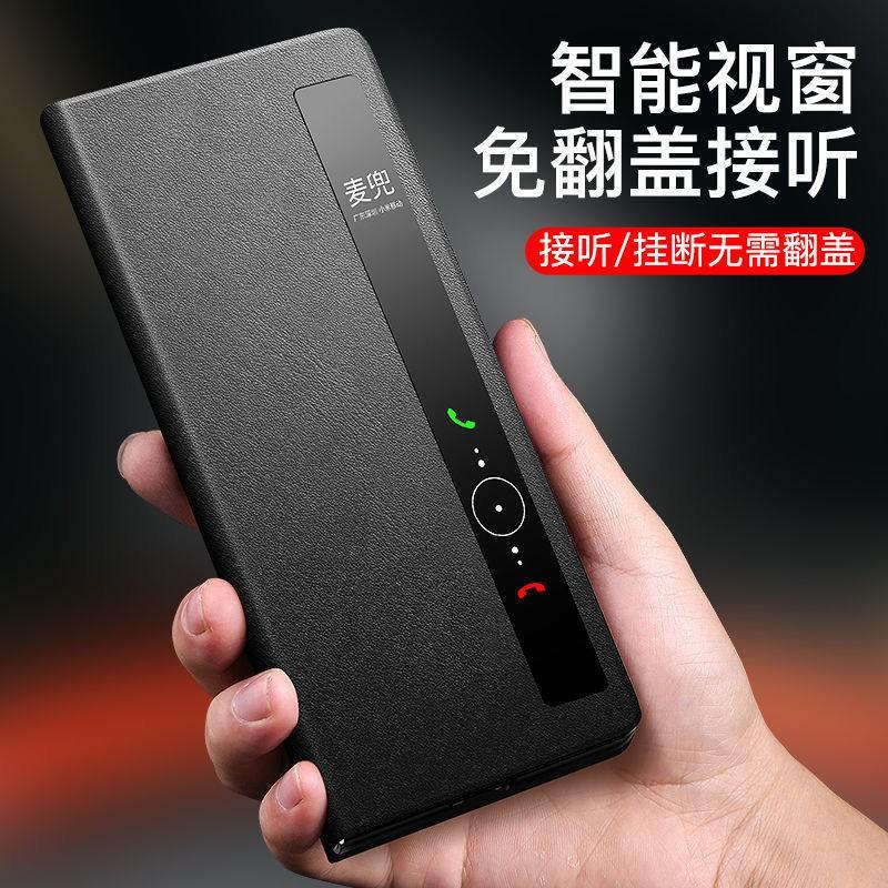 Smart Window Flip Case Honor Magic V V2 Vs2 Premium Edition Full Coverage Shockproof Leather Cover With Magnetic