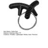 Stainless Steel Cable Saw Hand Pocket String Rope Saw with Handle Ergonomic Grip Portable Emergency Survival Saw PVC Pipe Cutting Tool
