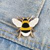 Cartoon Insekten Emaille Pins Niedliche Metall Honigbiene Brosche Tasche Kleidung Revers Pin Lustiges Tier Mode Schmuck Geschenke für Kinder Freunde