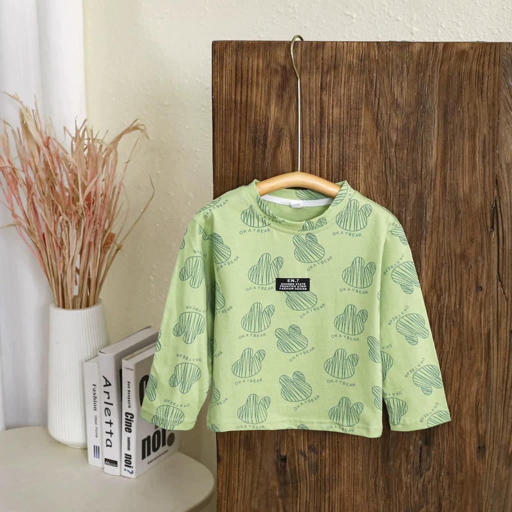 Girls' Cute Peter Pan Collar Sweatshirt - New Autumn Fashion Polo Shirt with Bow