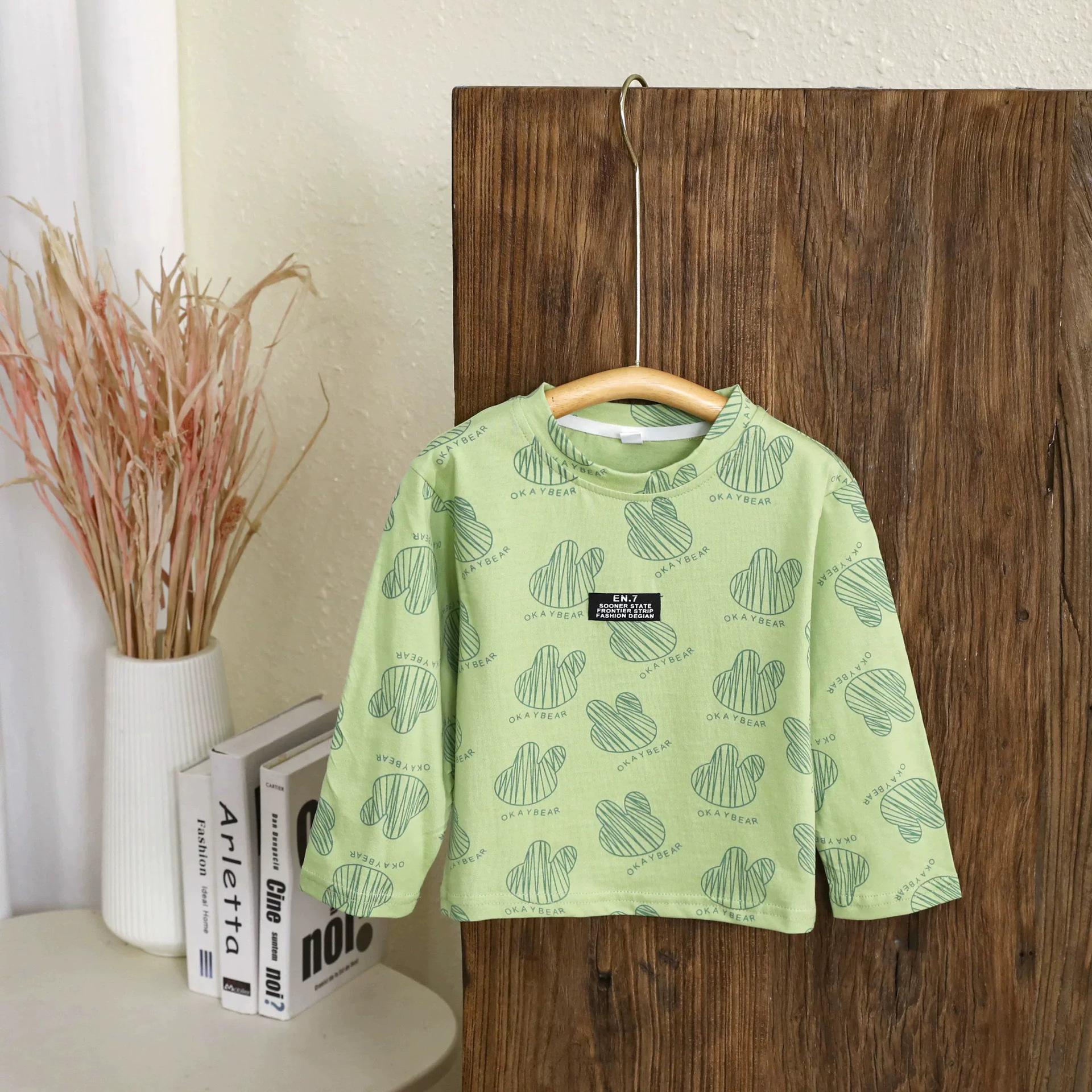 

Милый свитшот для девочек с воротником Питера Пэна - Новая осенняя модная рубашка-поло с бантом 130 cm