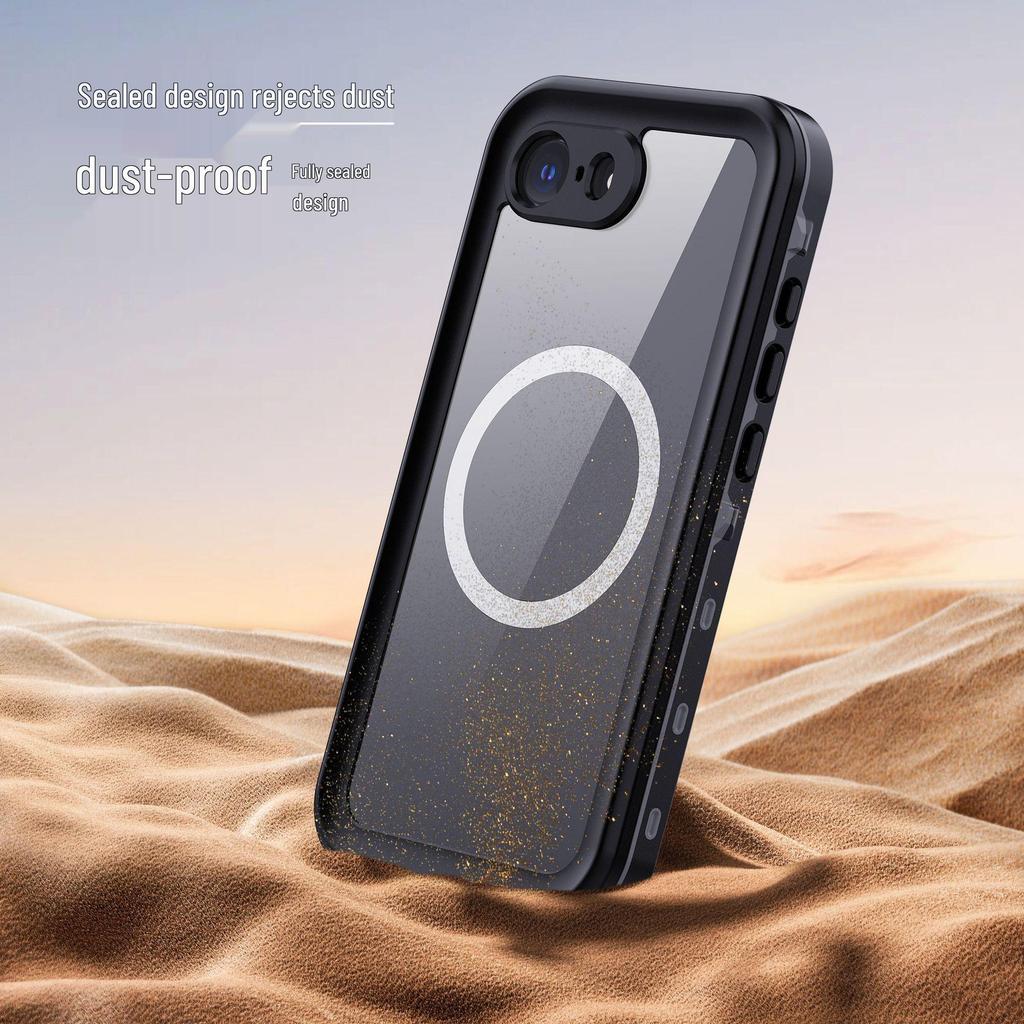 iPhone 16e Waterproof Drop-proof Full Coverage Protective Case for Outdoor Swimming