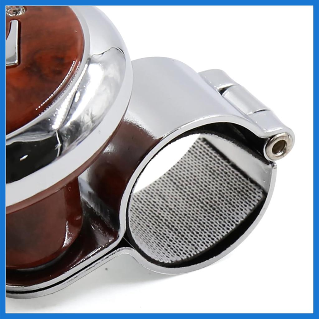 Braunes Kronenmuster Design Lenkradknauf Power-Griff für Auto Auto Zubehör